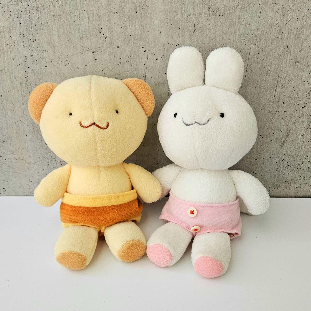 マザーグースの森　プンクマ＆うさちゃんぬいぐるみセット／ハチさん・天使の羽パンツ