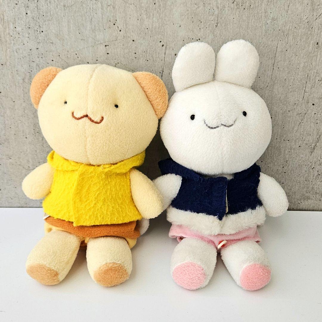 マザーグースの森　プンクマ＆うさちゃんぬいぐるみセット／ハチさん・天使の羽パンツ