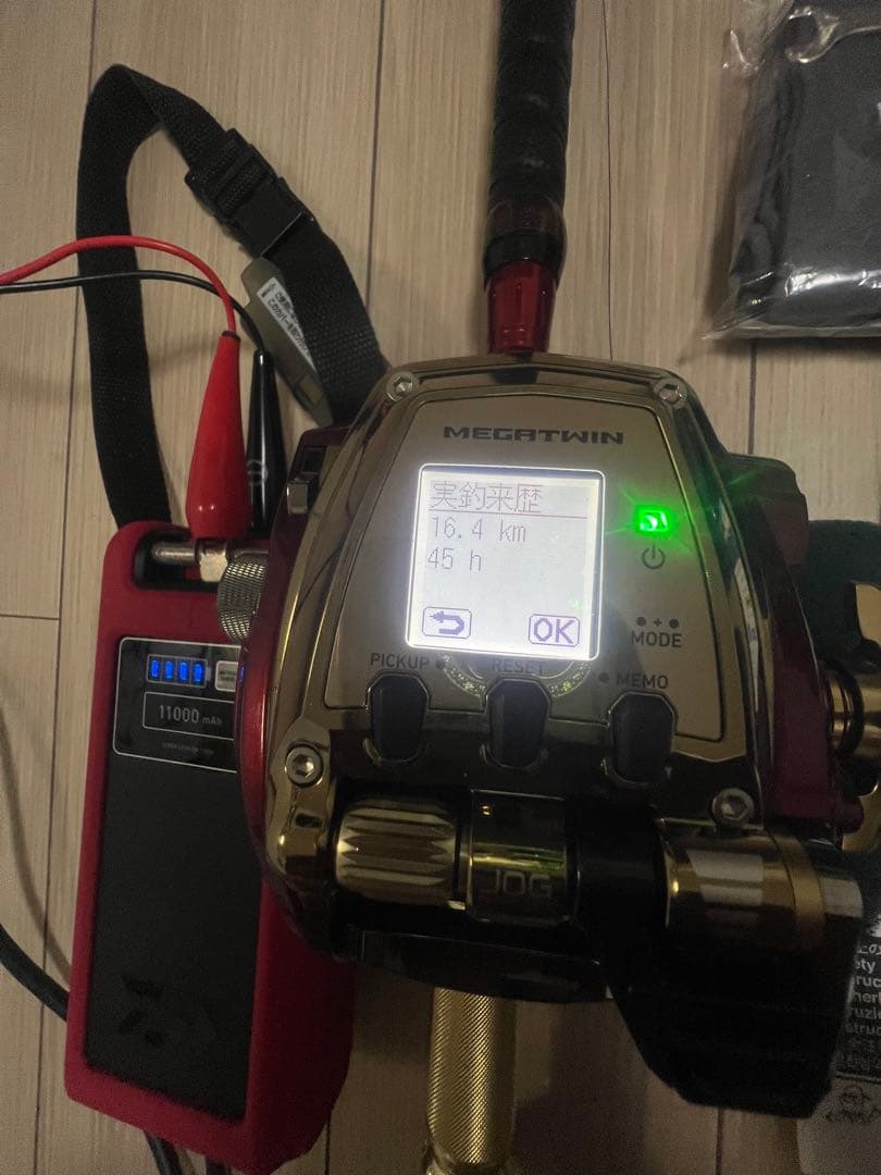 美品ダイワシーボーグ600MJ電動リール