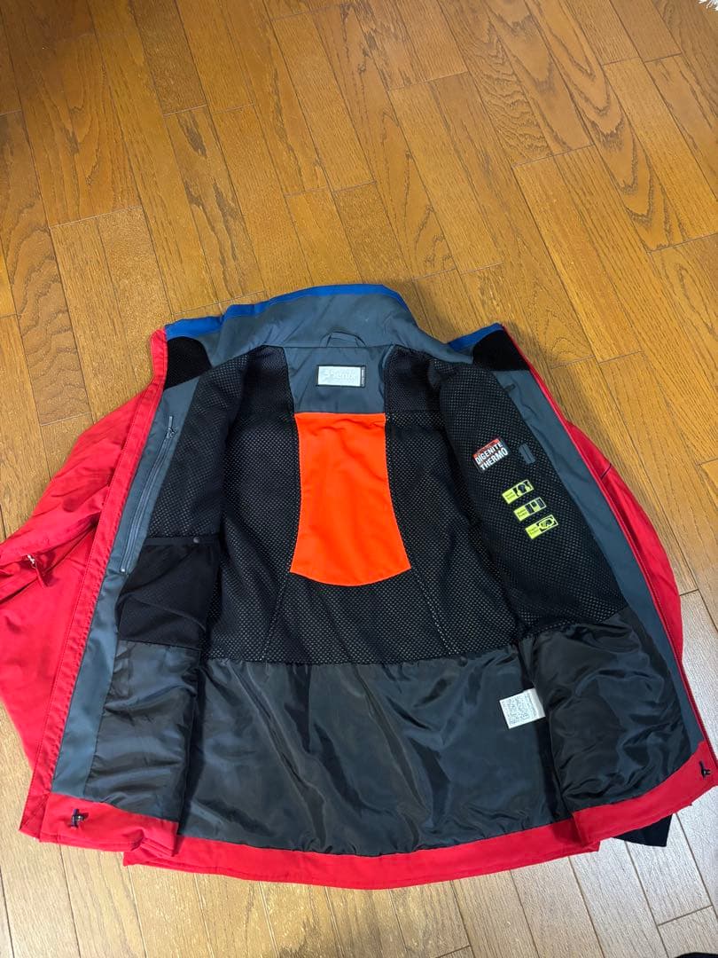 【mtk】Phenix レッド スキーウェア　パンツ付