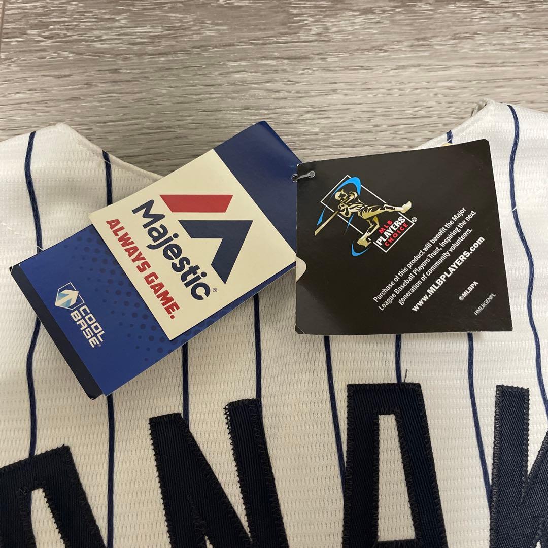 デッドストックMLB Majestic Yankees19田中将大 ユニフォーム