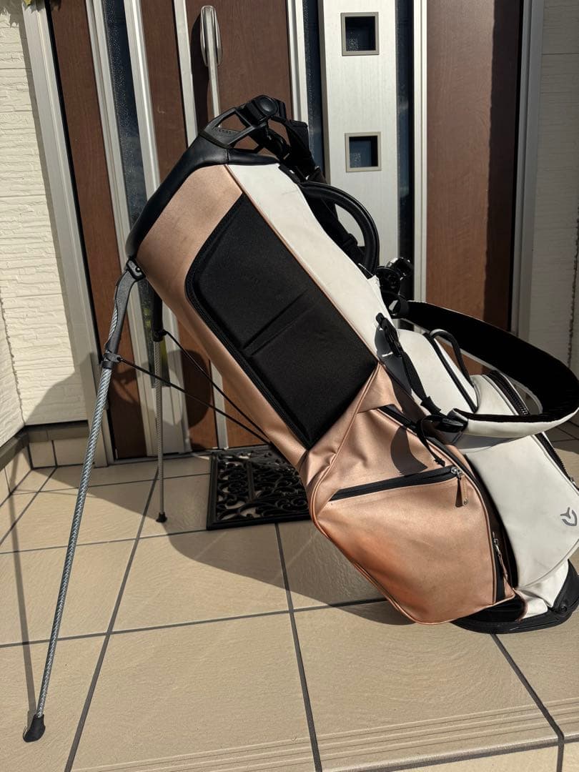 希少カラー　美品　ベゼル　キャディバッグ　VESSEL PLAYER 3.0