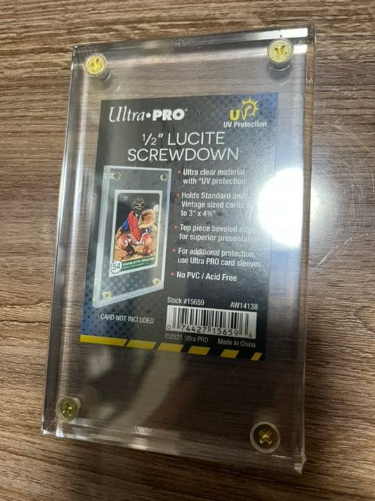 ルサイト UVカット スクリューダウン 1/2インチ ウルトラプロ 3セット