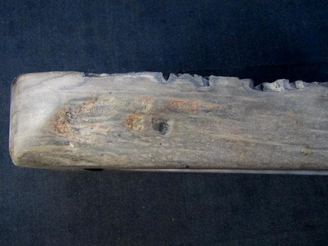 ☆硯　中国古玩　端渓硯　裏に銘有　花に飛鶴図　重さ5,6㎏☆