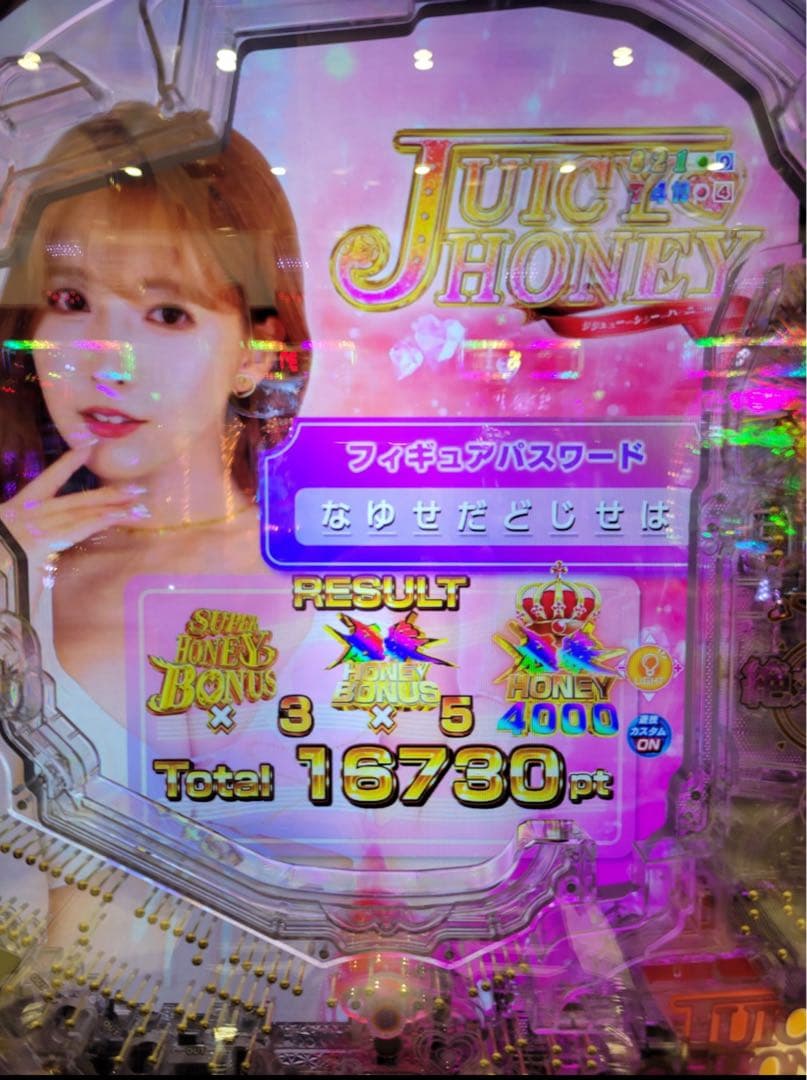 循環加工品！ パチンコ ジューシーハニー極嬢199 LT 選べるオプション多数