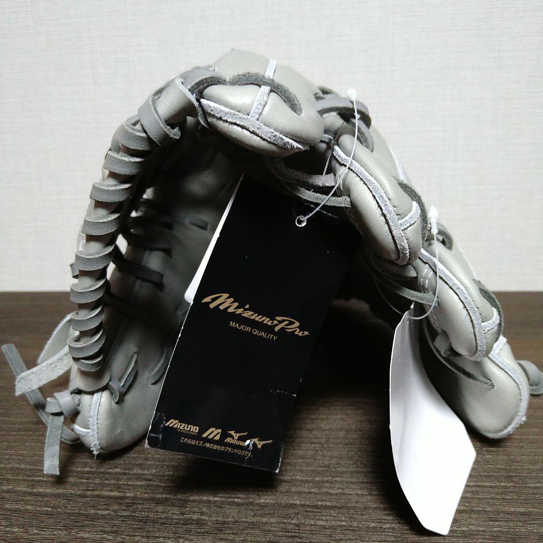［未使用］ミズノプロ A51 グレー 軟式外野手用グラブ イチローモデル