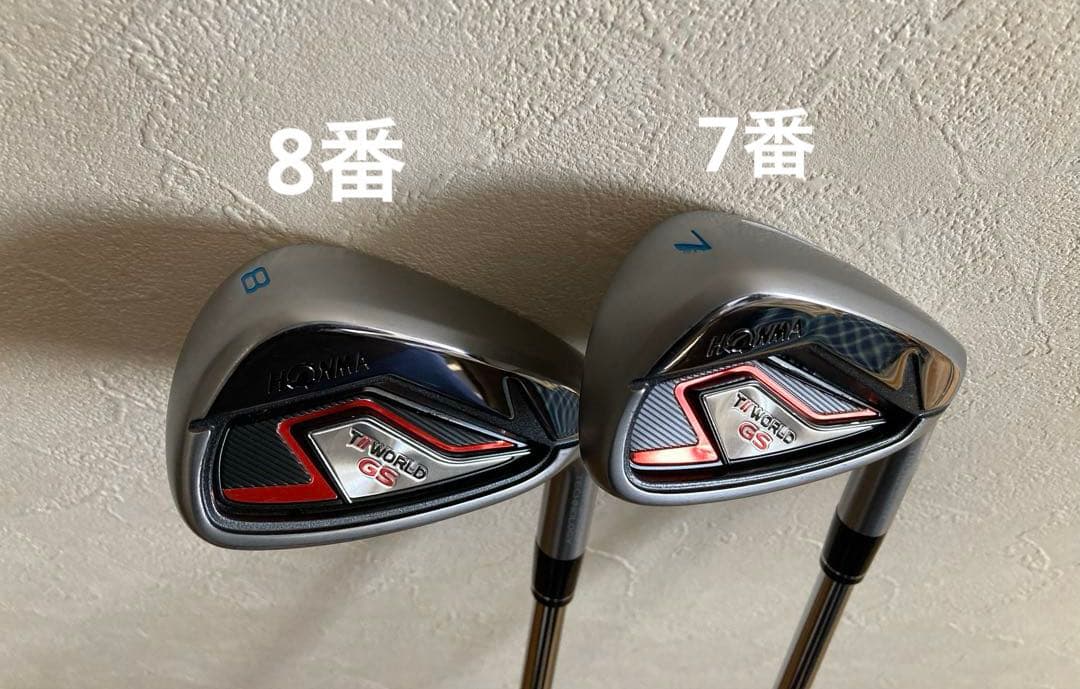 【お買い得:美品】本間ゴルフ　GSアイアン（11番〜5番）7本＋（おまけ付き）