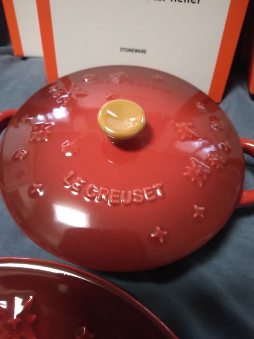 新品未使用　LE CREUSET　ルクルーゼ 2019　クリスマスデザイン