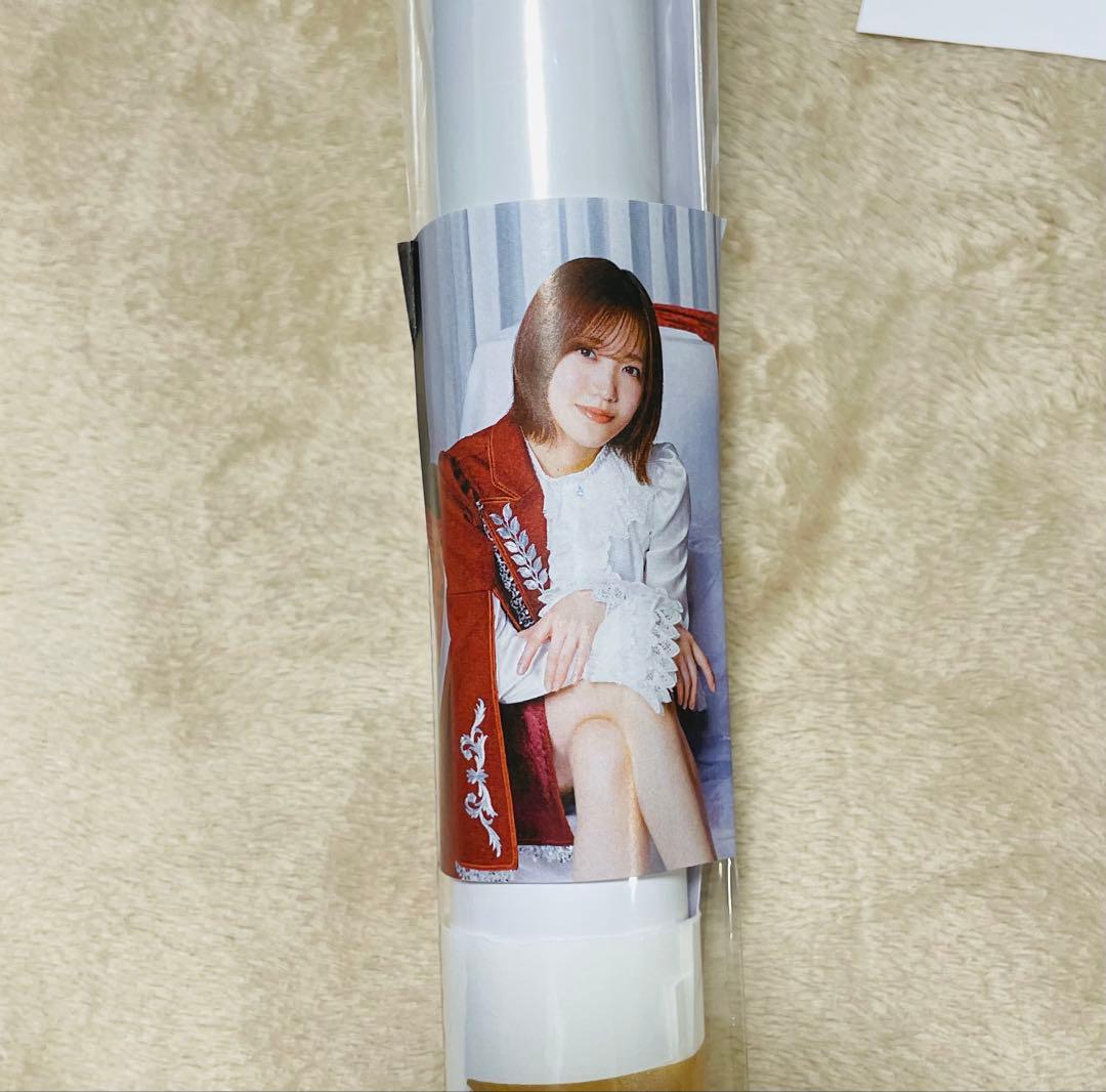 櫻坂46 松田里奈　サクコレB2ポスター　7月　サクコレカード