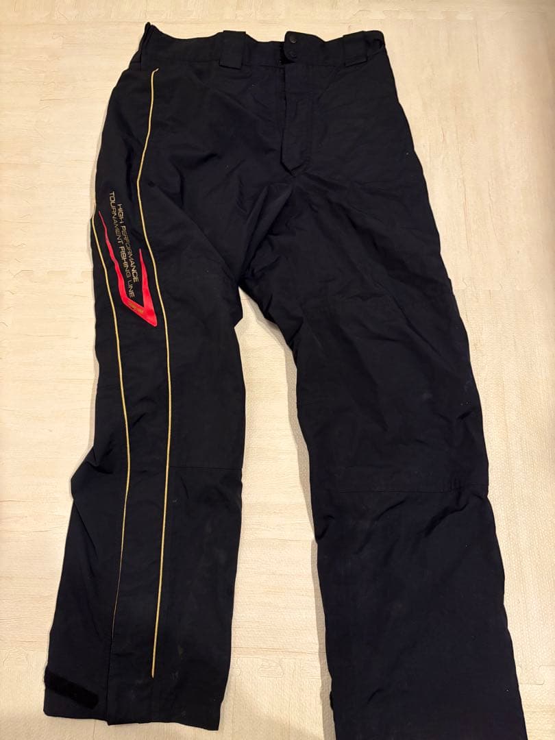 SUNLINE フィッシングスーツ L 黒/赤