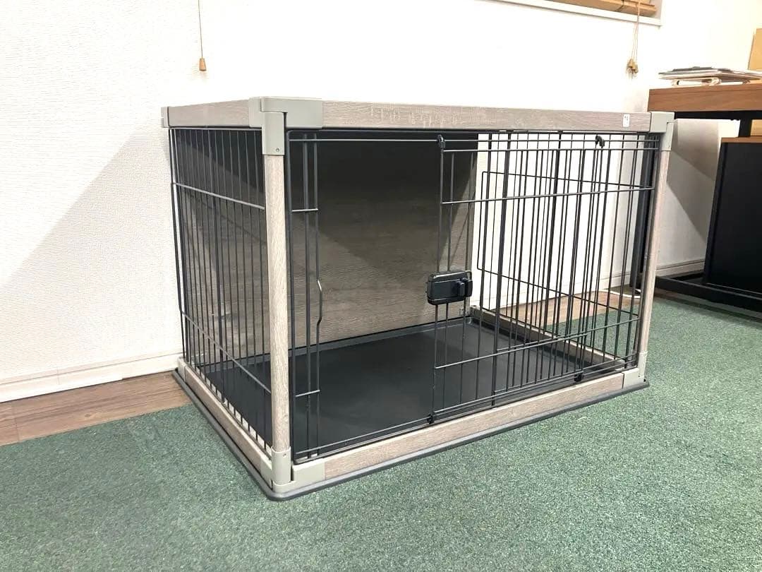 【良品】スライド式ロック付きケージPIWS-960 アッシュグレー【手渡し希望】