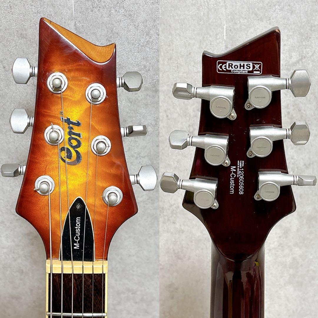 Cort M-Custom コルト カスタム フルアコ キルトトップ ギター