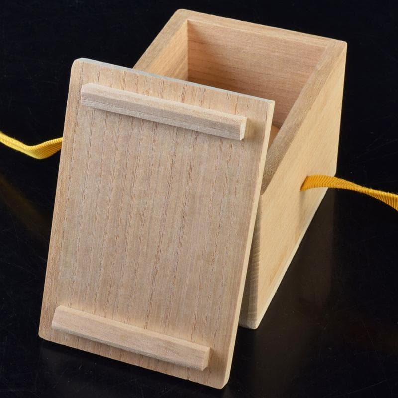 茶道具　萩焼　泥華窯造　十三代坂田泥華　羊香合　共箱　N　R7613