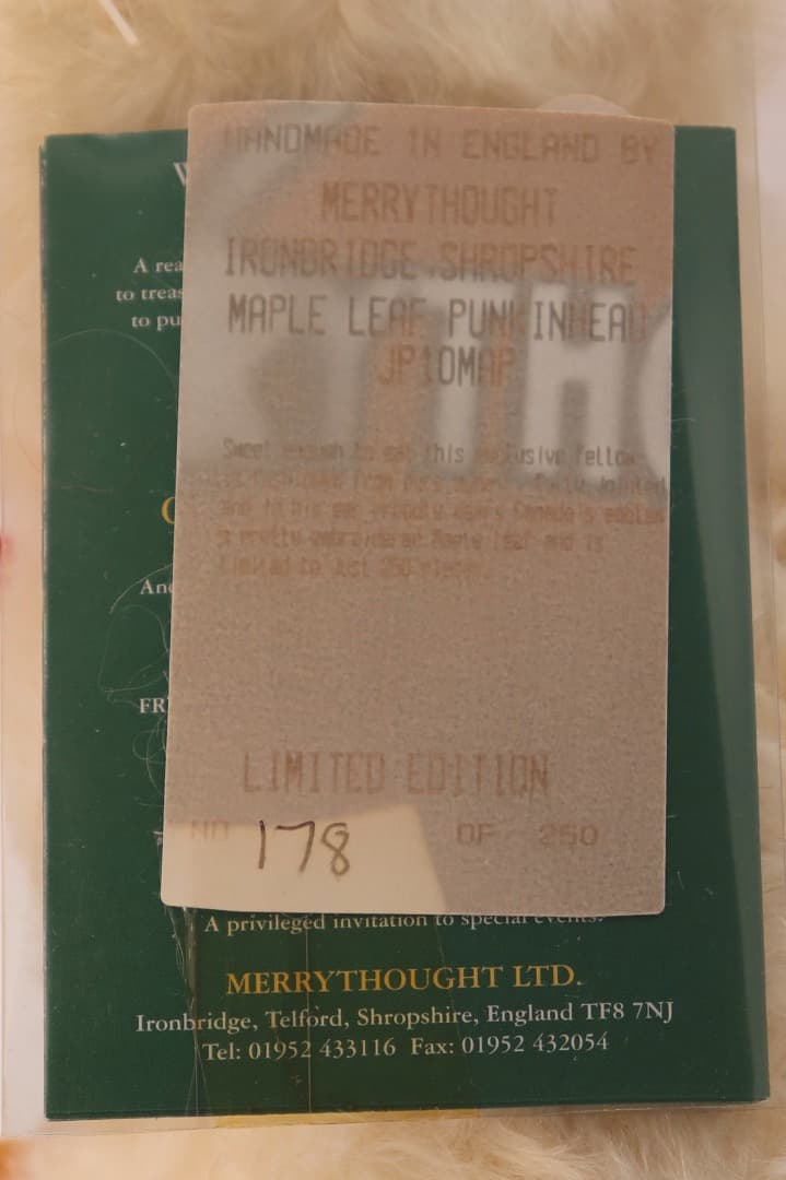 メリーソート メイプル・リーフ・パンキンヘッド 178 / 250体チーキー