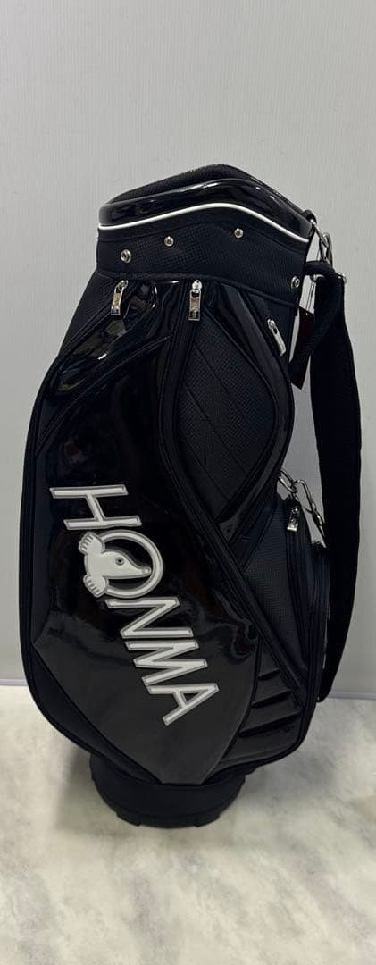 新品 本間ゴルフ 【HONMA】キャディバック ブラック ホワイト 9型