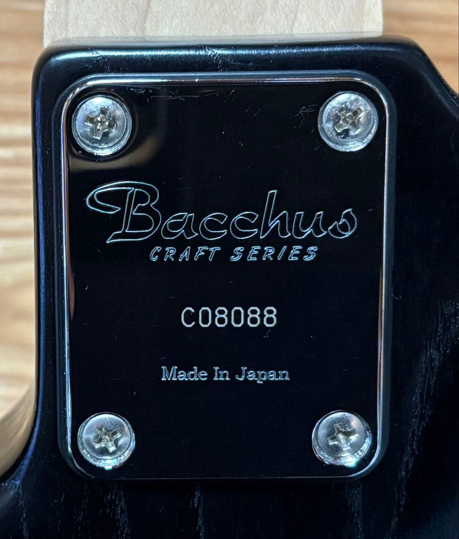 BACCHUS WL4DX-ASH BLK/OIL バッカス ジャズベース日本製