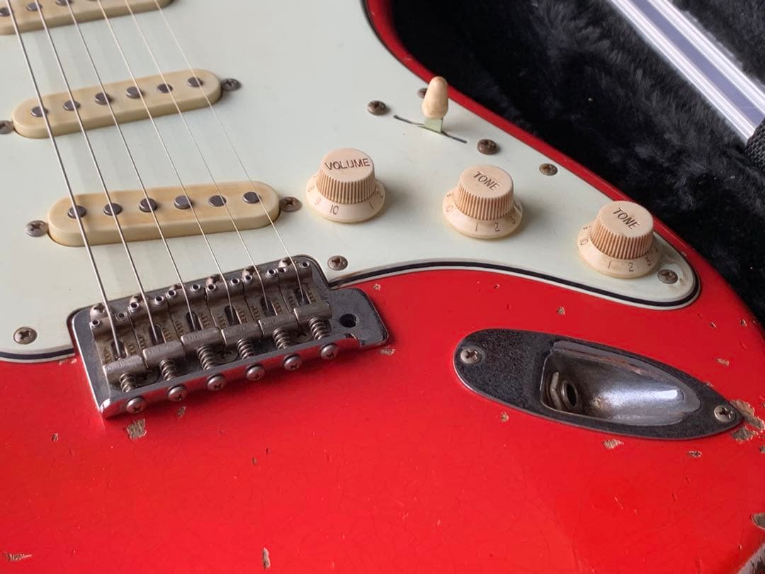 ギター SCOOP CREATION WORKS ST-62 fiesta red