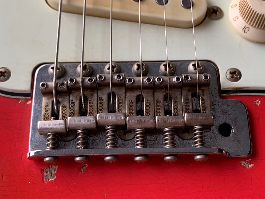 ギター SCOOP CREATION WORKS ST-62 fiesta red