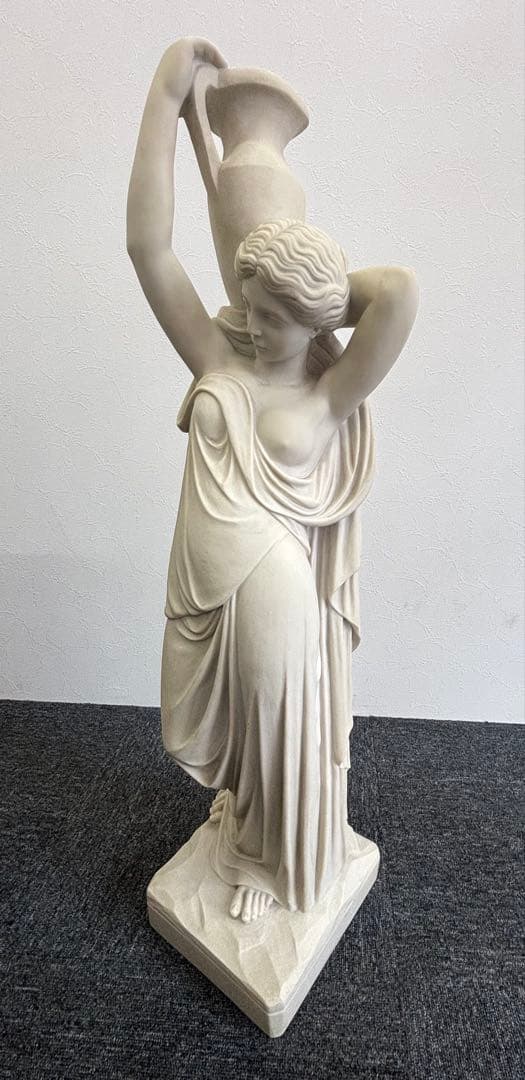 【特大 希少】 水を汲む乙女像 ヴィーナス像 石膏像 約95cm