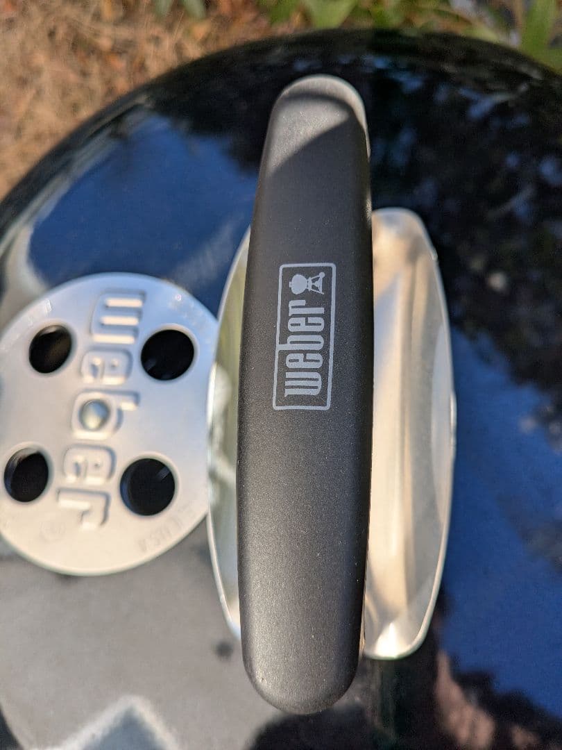 weber(ウェーバー)　グリル　直径47cm　ブラック　収納カバー付き