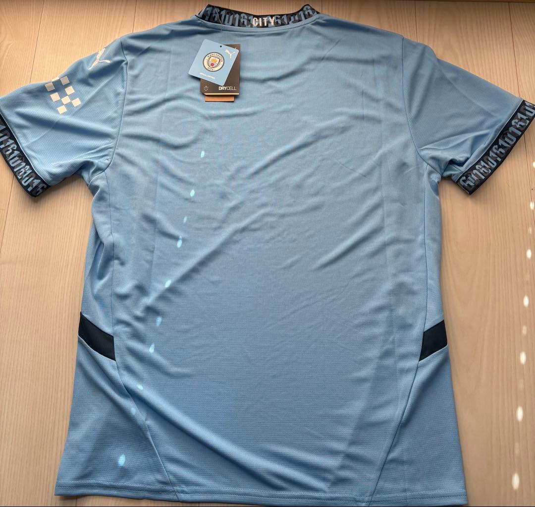 【新品タグ付】マンチェスターシティ 24/25 ホーム オーセンティック L