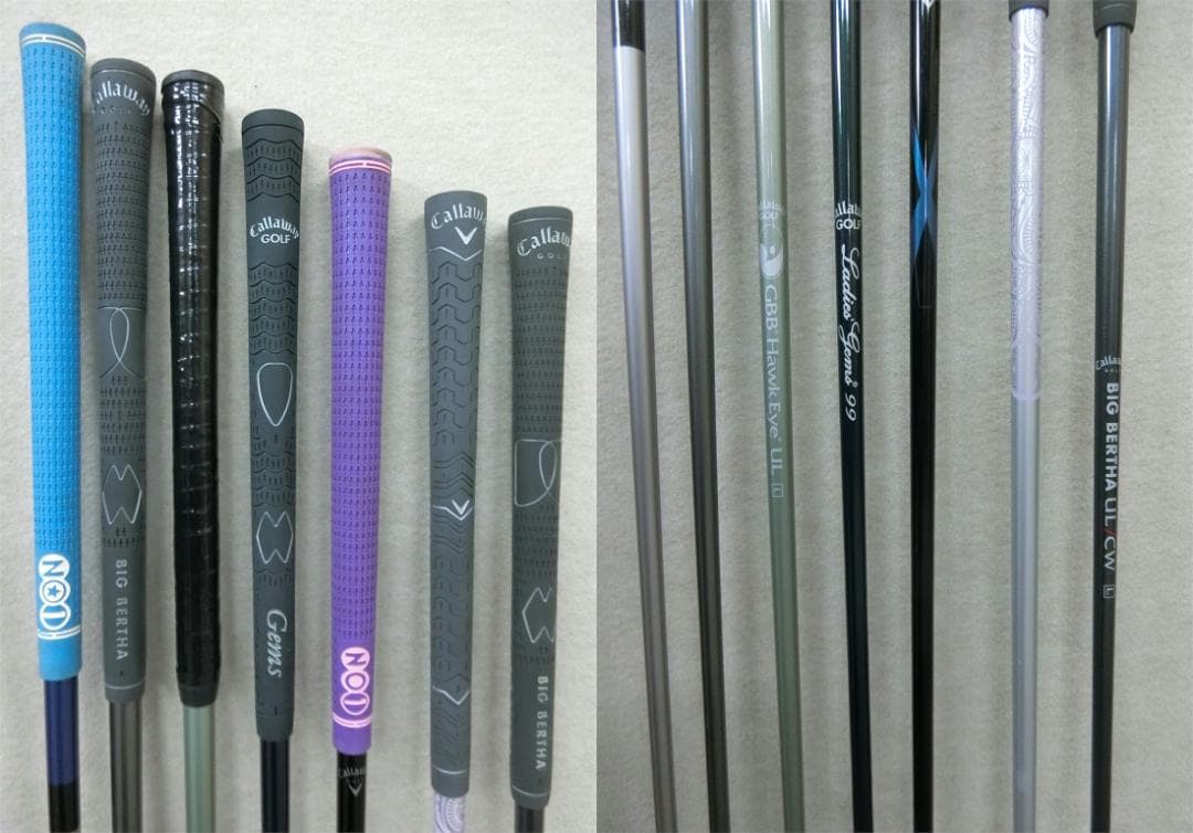 b722 初心者歓迎 キャロウェイ等レディースゴルフクラブ１１本セット