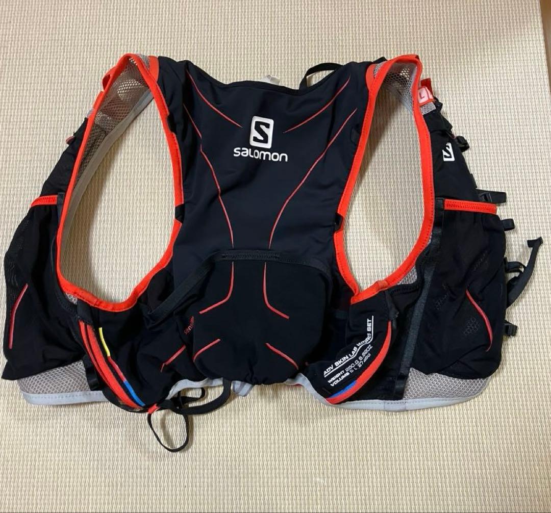 Salomon トレイルランニングベスト M/L サロモン　フラスク　メンズ