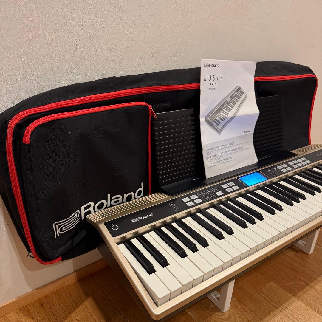 状態良好 ローランド JUSTY HK-100 キーボード 電子ピアノ