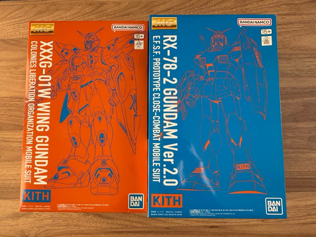 ロボット KITH RX-78-2 GUNDAM & WING GUNDAM