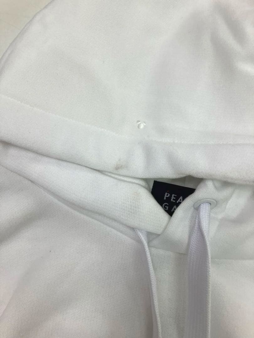 PEARLY GATES フード付きホワイトパーカー　サイズ2 Disney