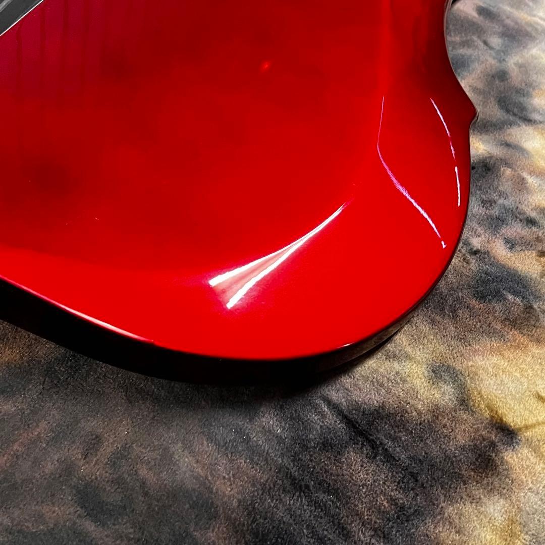 グラスルーツ フォレスト エレキベース メタリックレッド 管AH