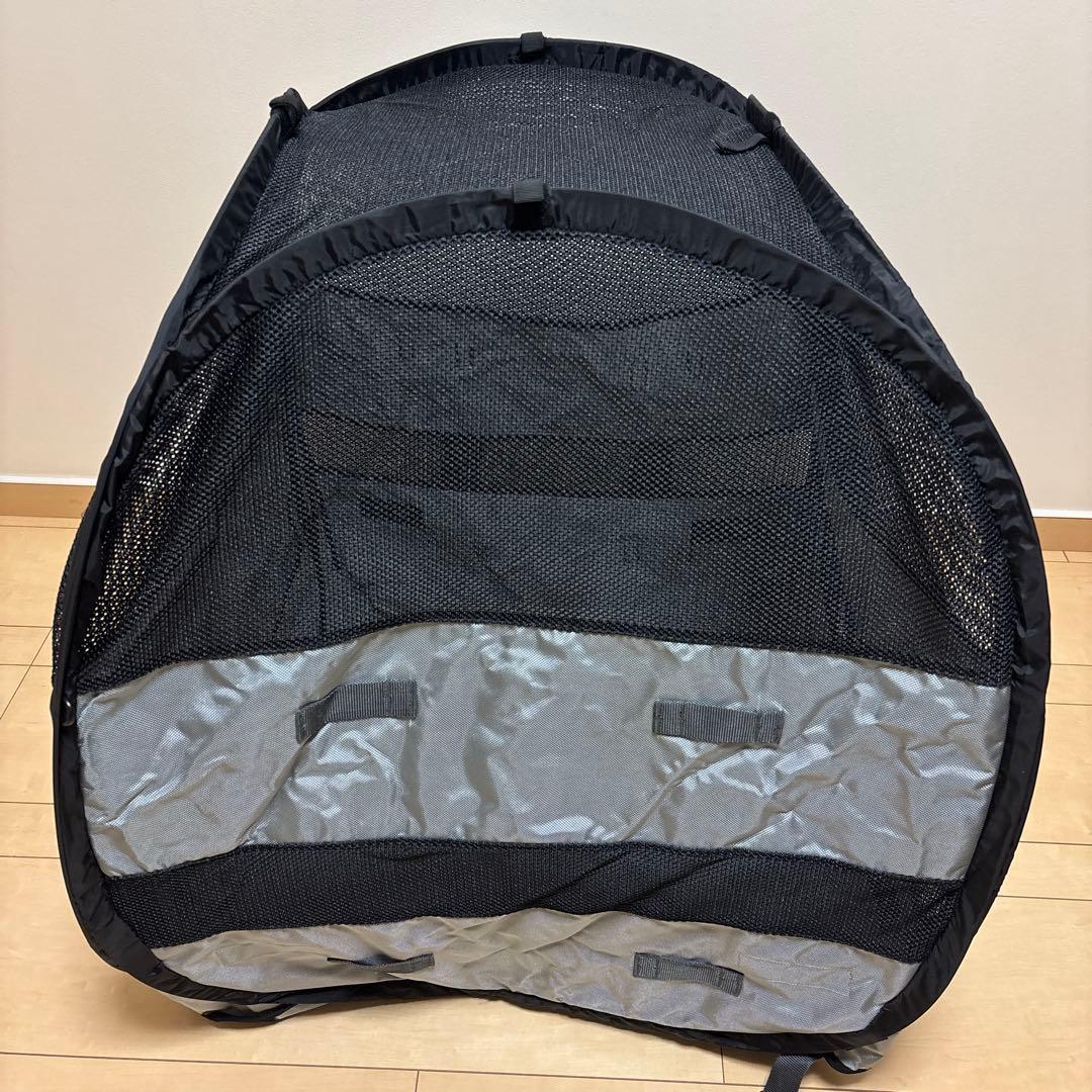 DOGBAG ブラック メッシュキャリーバッグ