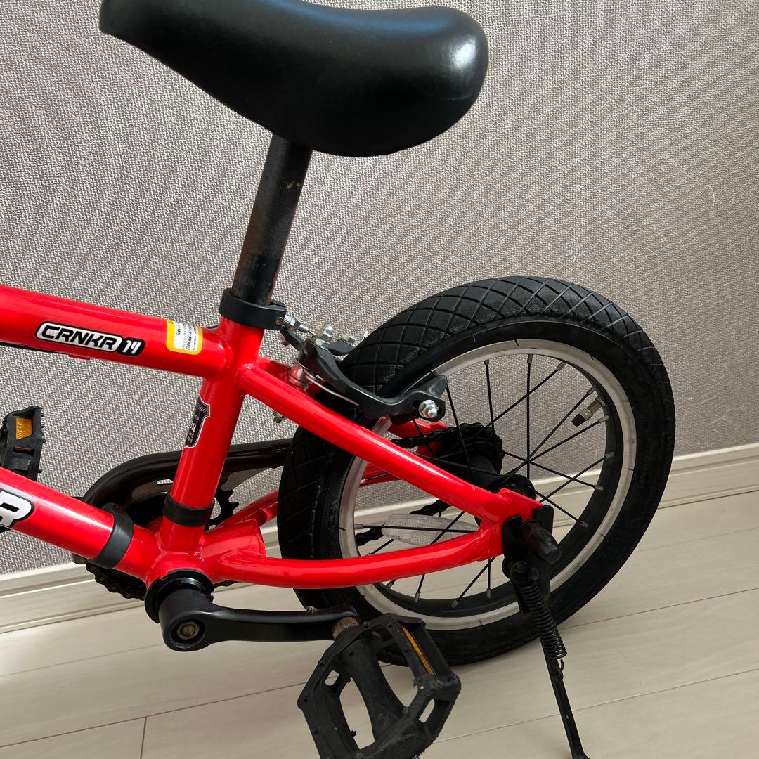 CRANKER 幼児用自転車 赤14インチBMX