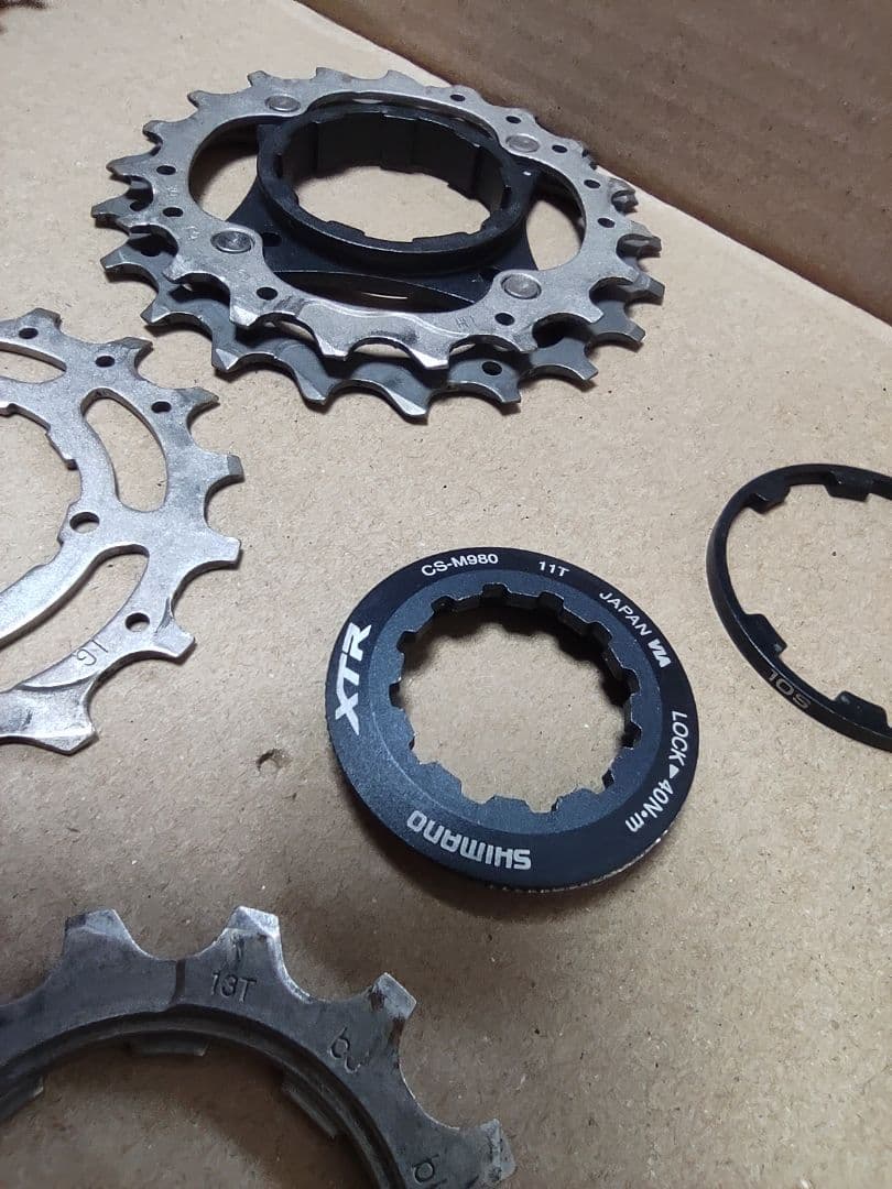 シマノ XTR MTB スプロケット 10s セット