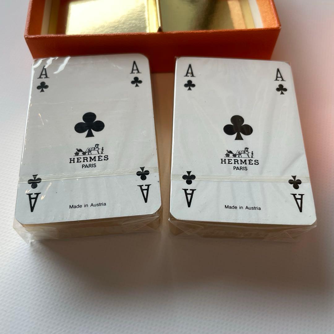 【未使用】エルメス　トランプ　犬