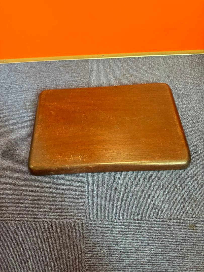 1962  唐木 煎茶盆 煎茶道具 古美術 古道具 アンティーク 木地盆　時代物