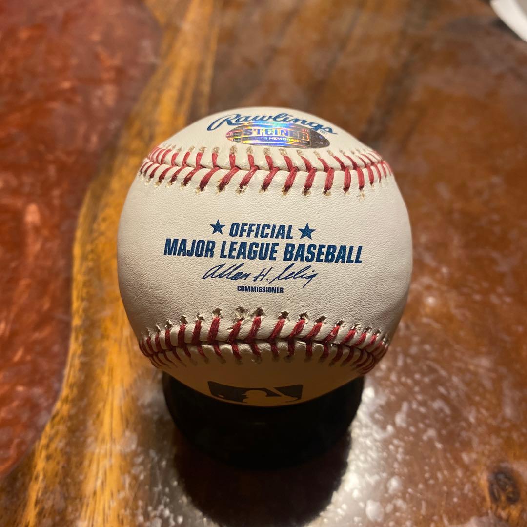 ニューヨークヤンキース　デレク・ジーター直筆サインボール