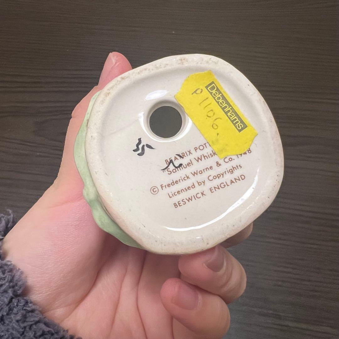 【英国製】ベスウィック ピーターラビット フィギュリン 6体セット 陶器 置物