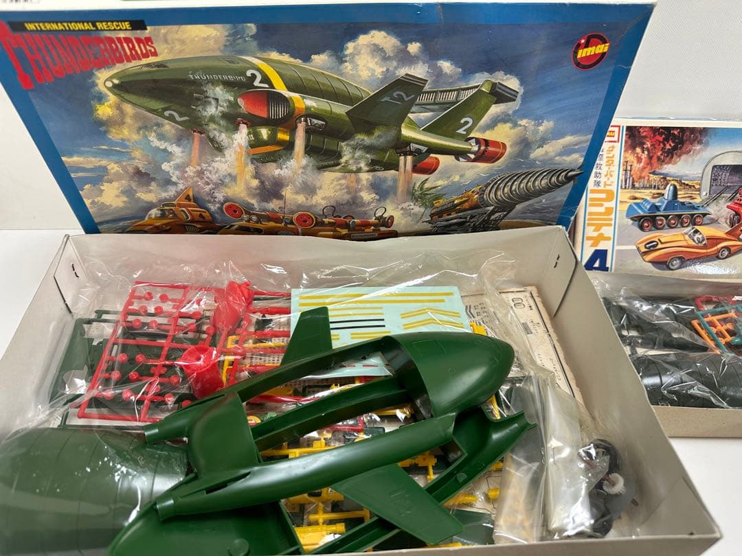 【未組立】プラモデル イマイ サンダーバード２号・コンテナセット　※78