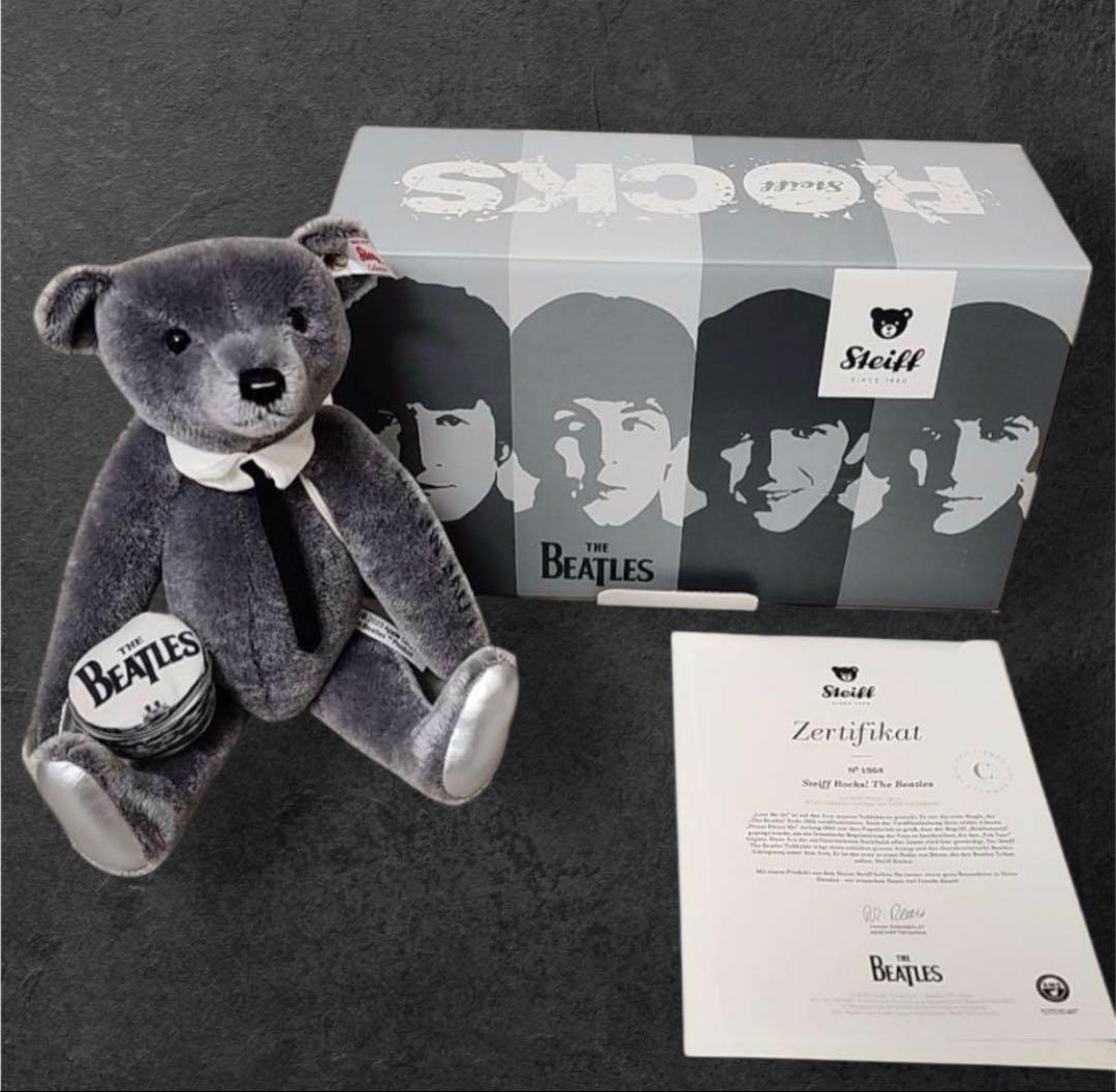 【極美品】シュタイフ・ロックス！ ビートルズ 限定品