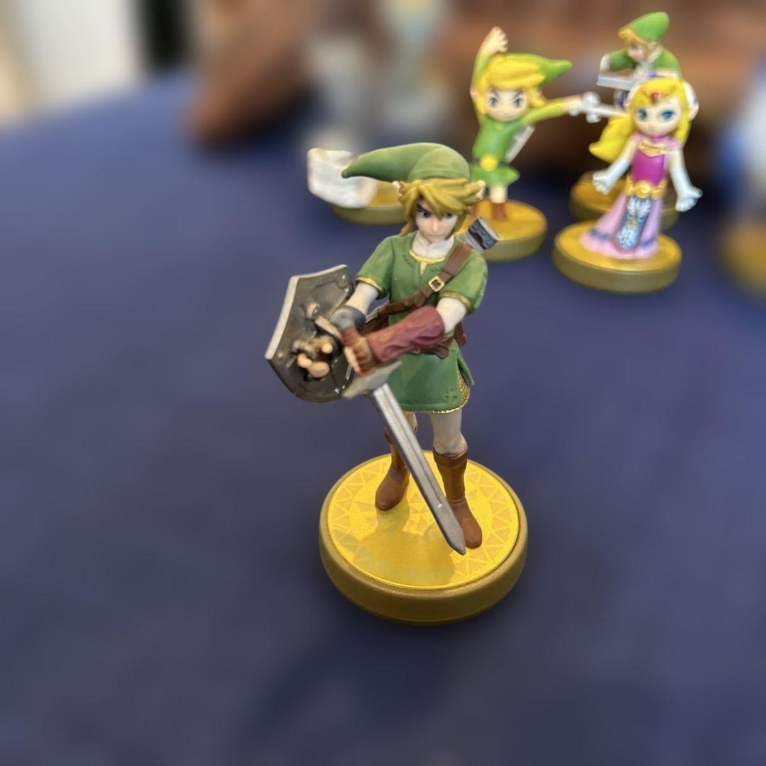 ゼルダの伝説 amiibo ６体セット リンク ゼルダ姫