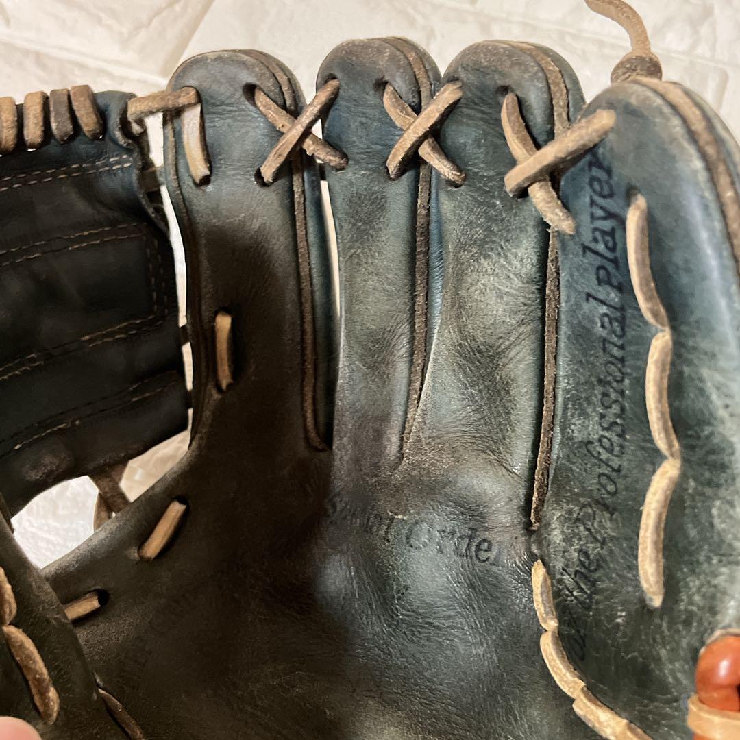 久保田slugger グローブ　硬式　内野用　ネーム入り