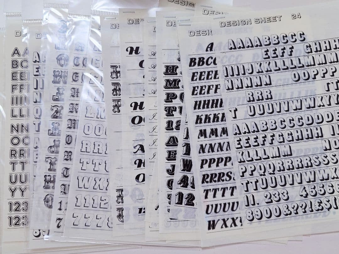 【専用ケースごと】スクリーントーンたっぷり未開封115枚＊総265枚以上+オマケ