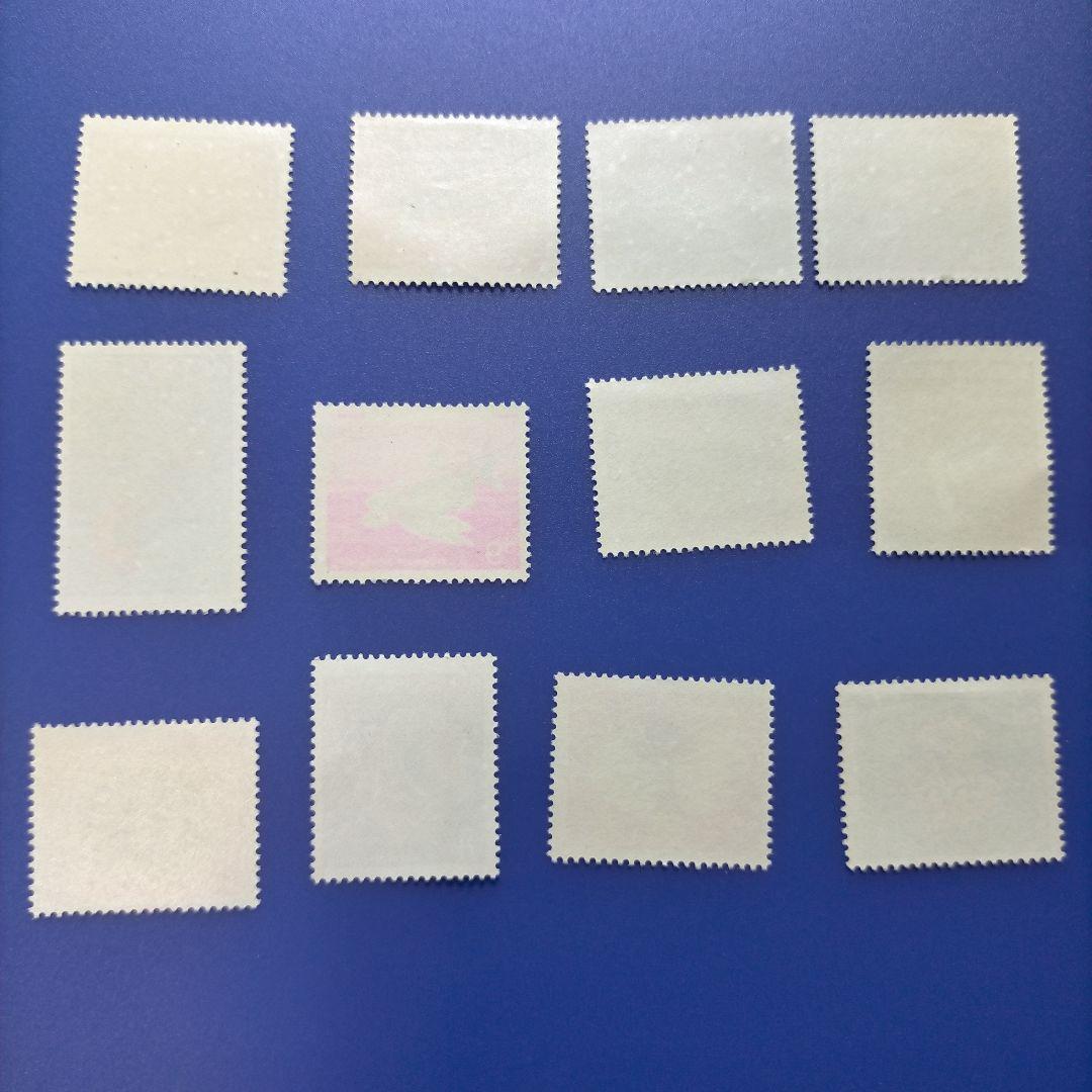 3282 外国切手 ココス諸島 1969年 島の野生生物 貝 鳥 12種完