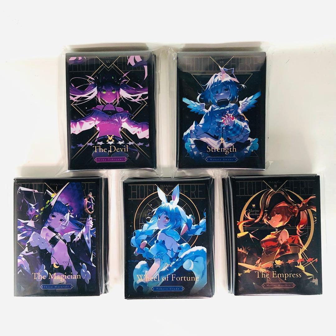 ホロライブ タロットカード風 スリーブ5個セット ホロカ 混沌の女神様