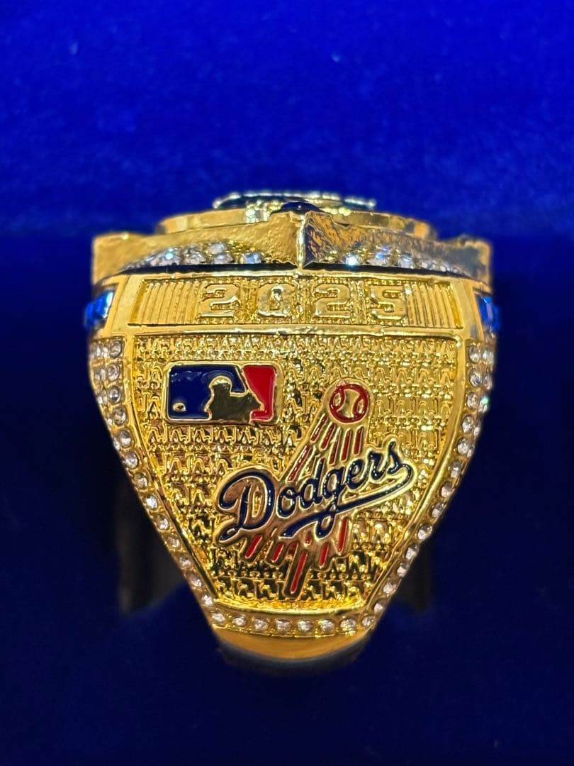 ⭐️大谷翔平⭐️2025世界一リング ドジャーブルー＆ホワイト 厳選4点構成セット