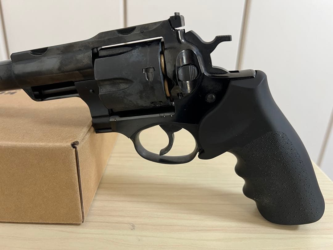 【マルシン】スーパーレッドホーク 7.5インチ Wディープブラック ガスガン