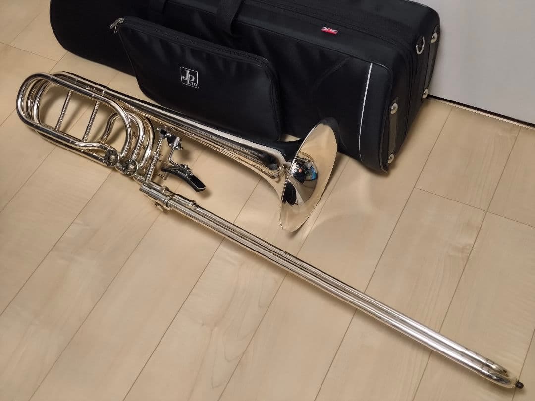 JohnPacker バストロンボーン ダブルロータリー シルバー マイケルラス