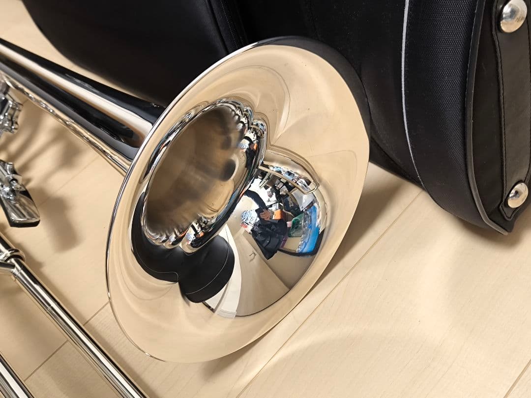 JohnPacker バストロンボーン ダブルロータリー シルバー マイケルラス