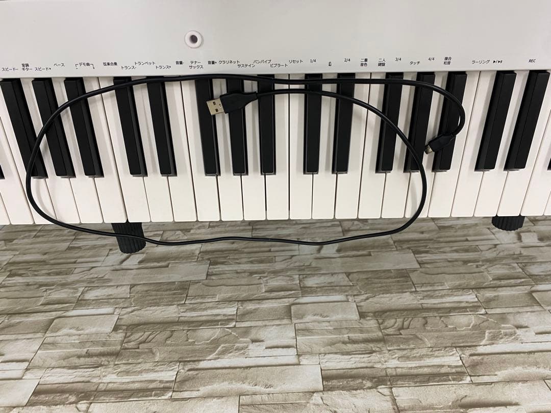 ニコマク 88鍵盤 電子ピアノ NIKOMAKU SWAN-S ホワイト
